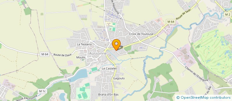 localisation de l'entreprise SCI KLP  TOULOUSE