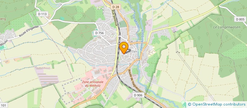 localisation de l'entreprise SCI KLS  WEITERSWILLER