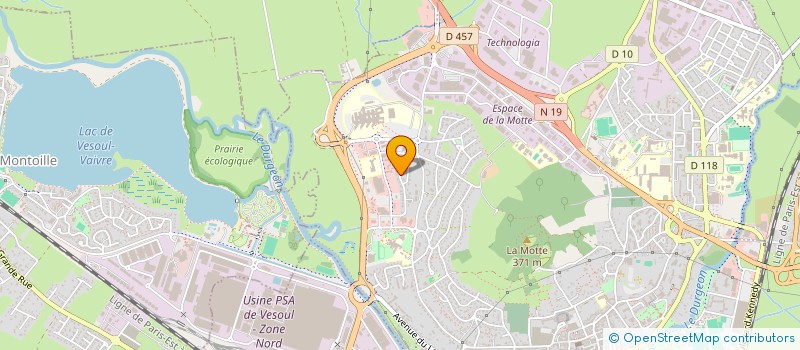localisation de l'entreprise SCI KLS à VESOUL