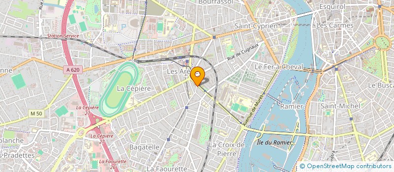 localisation de l'entreprise SCI KLSA à TOULOUSE