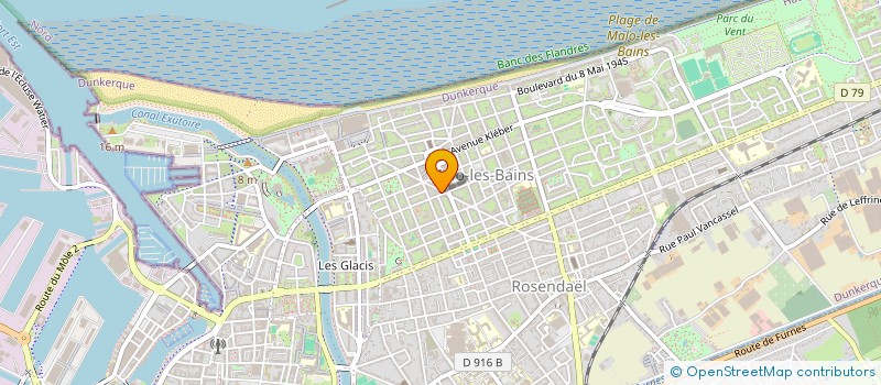 localisation de l'entreprise SCI KLYKTHOUCK à DUNKERQUE