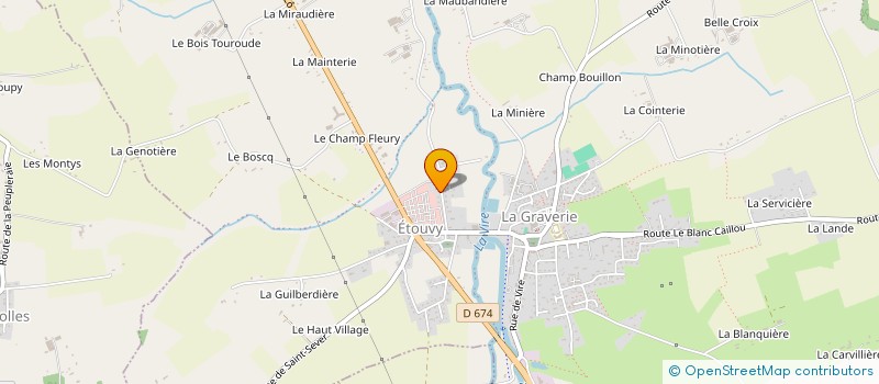 localisation de l'entreprise SCI KM IMMOBILIER  SOULEUVRE EN BOCAGE