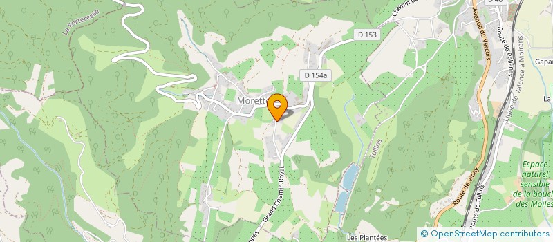 localisation de l'entreprise SCI KM PATRIMOINE  MORETTE