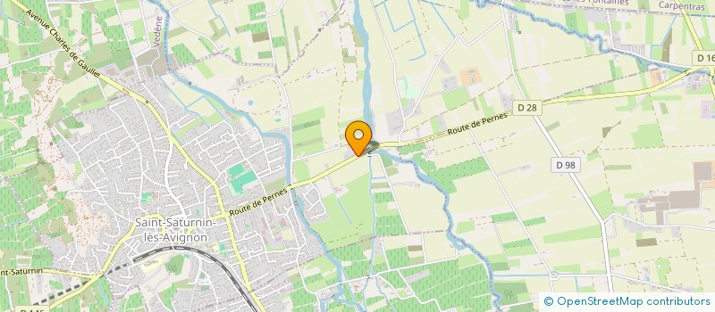 localisation de l'entreprise SCI KMAT  SAINT-SATURNIN-LES-AVIGNON