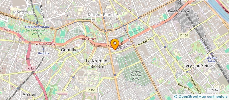 localisation de l'entreprise SCI KMDOC à LE KREMLIN-BICETRE
