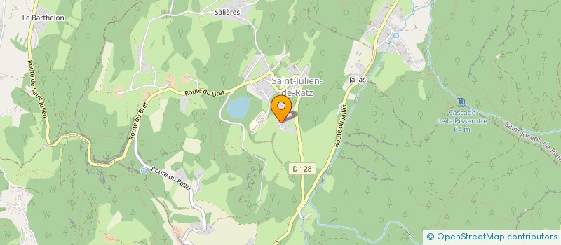 localisation de l'entreprise SCI KMLG  LA SURE EN CHARTREUSE