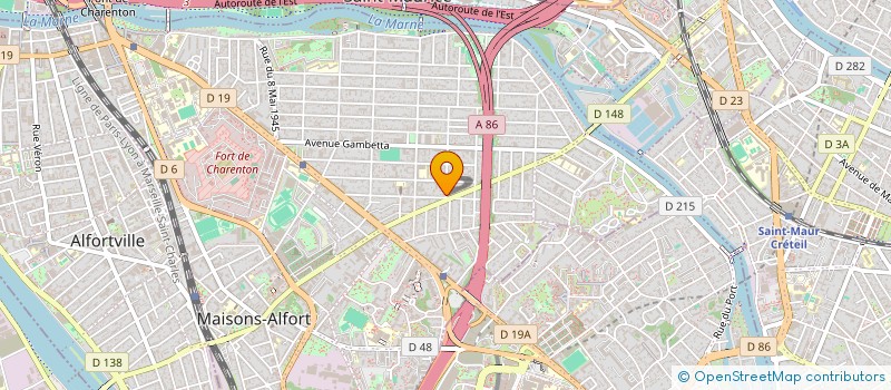 localisation de l'entreprise SCI KMN. à MAISONS-ALFORT