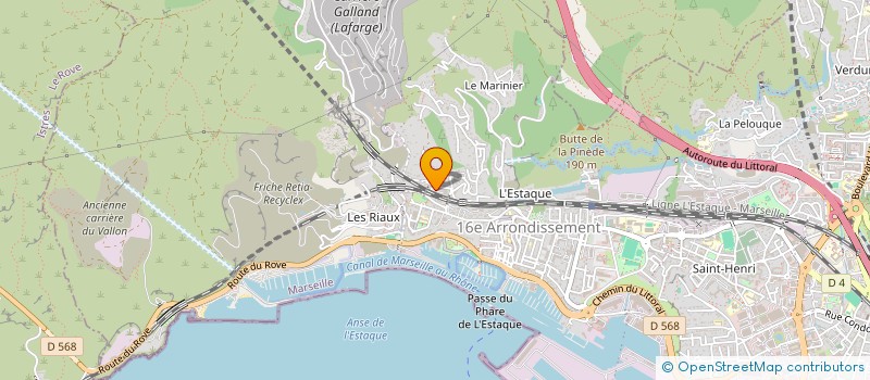 localisation de l'entreprise SCI KMN à MARSEILLE