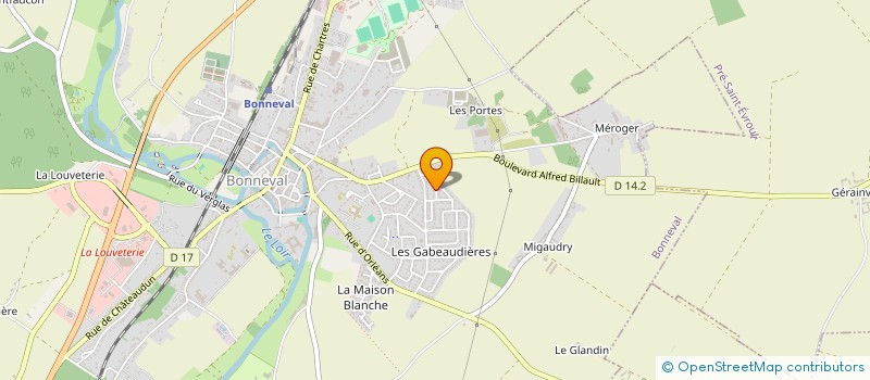 localisation de l'entreprise SCI KMR à ALLUYES