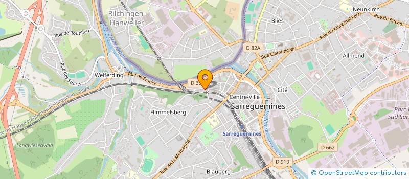 localisation de l'entreprise SCI KMS  LOUPERSHOUSE