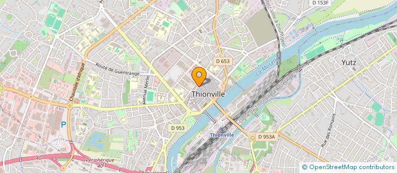 localisation de l'entreprise SCI KMS à THIONVILLE