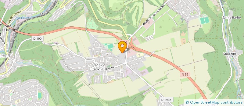 localisation de l'entreprise SCI KMS IMMO  MEXY