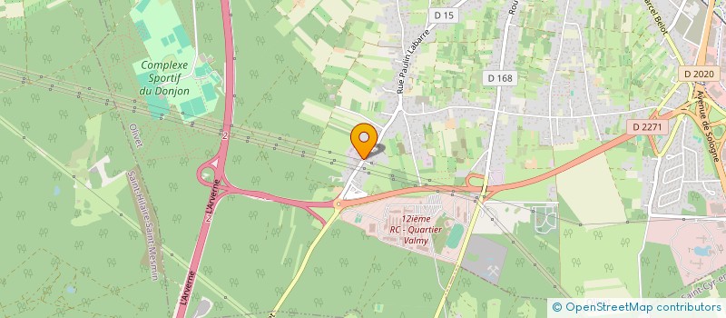 localisation de l'entreprise SCI KN à OLIVET