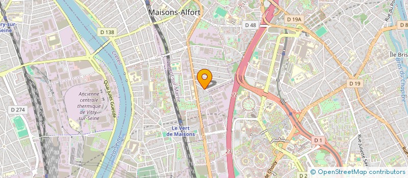 localisation de l'entreprise SCI KNA MARCEAU à MAISONS-ALFORT
