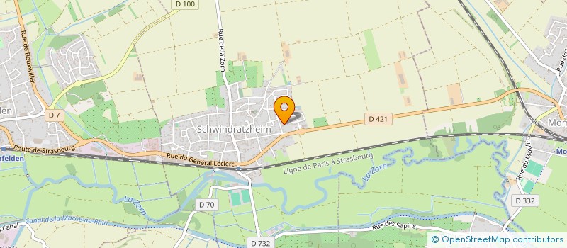 localisation de l'entreprise SCI KNALEY  WICKERSHEIM-WILSHAUSEN