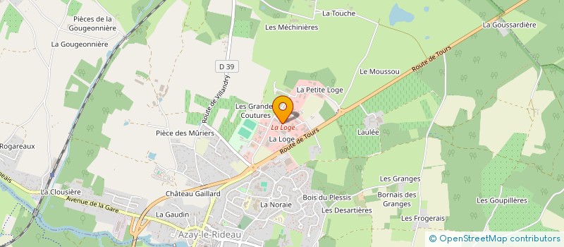 localisation de l'entreprise SCI KNC à AZAY-LE-RIDEAU