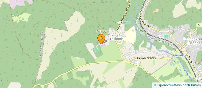 localisation de l'entreprise SCI KNEIP-PAYET  VAYRES-SUR-ESSONNE