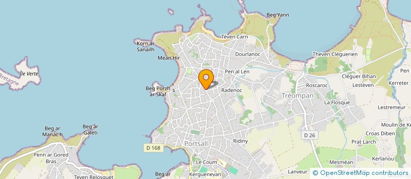 localisation de l'entreprise SCI KNG  PLOUDALMEZEAU