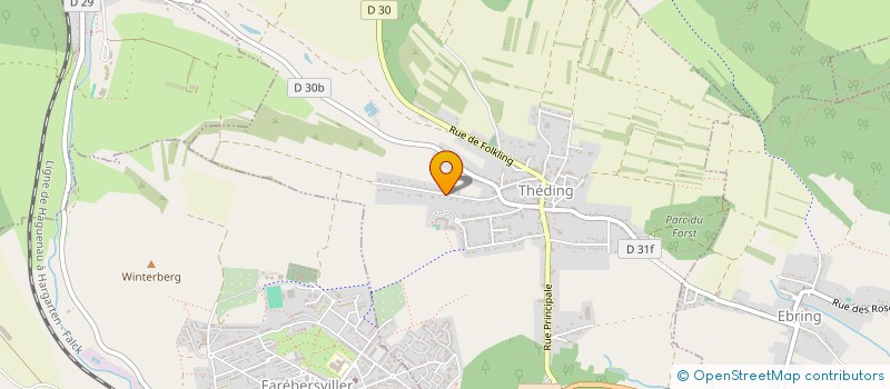 localisation de l'entreprise SCI KNIRES  THEDING