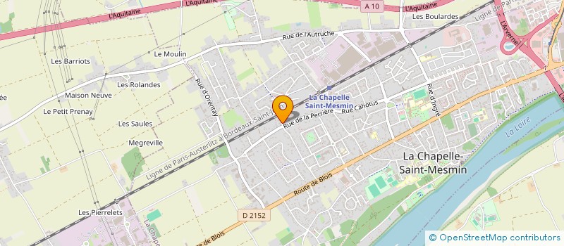 localisation de l'entreprise SCI KNK à LA CHAPELLE-SAINT-MESMIN