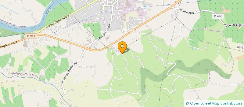 localisation de l'entreprise SCI KNL  SAINTE-LIVRADE-SUR-LOT