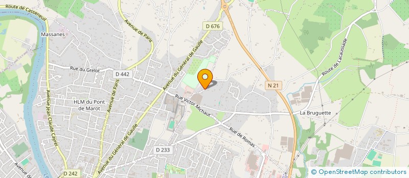 localisation de l'entreprise SCI KNM  VILLENEUVE-SUR-LOT