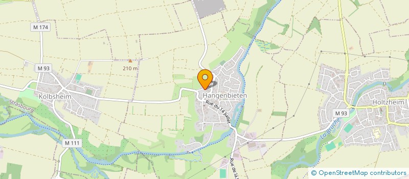 localisation de l'entreprise SCI KNOBLOCHSBERG  HANGENBIETEN