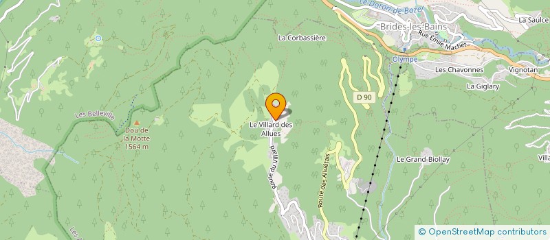 localisation de l'entreprise SCI KNOXY  LES ALLUES