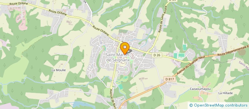 localisation de l'entreprise SCI KNPG  SAINT-MARTIN-DE-SEIGNANX