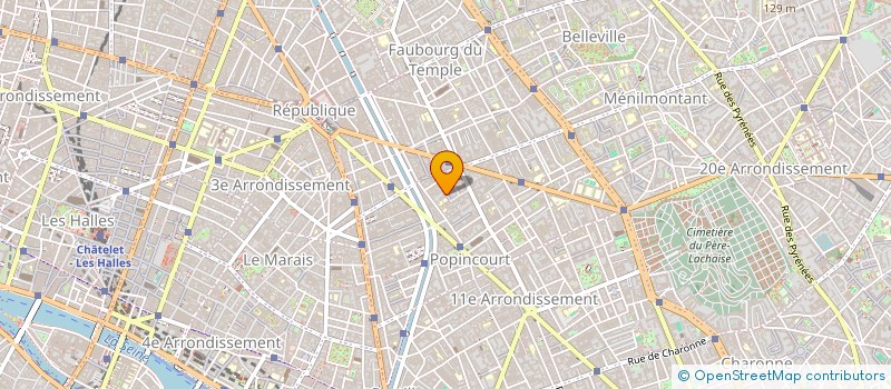 localisation de l'entreprise SCI KNS  PARIS