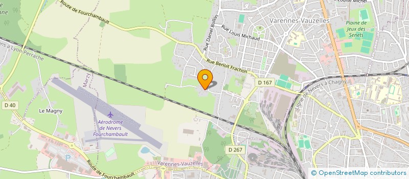 localisation de l'entreprise SCI KO'IMMO  VARENNES-VAUZELLES