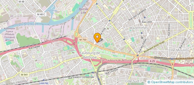 localisation de l'entreprise SCI KO SAMUI à LILLE