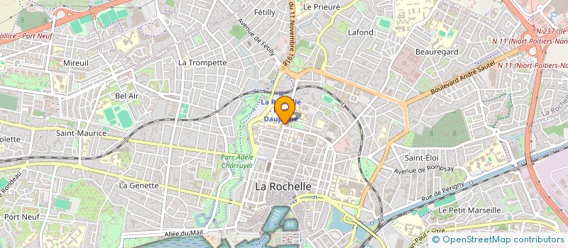 localisation de l'entreprise SCI KOA  LA ROCHELLE