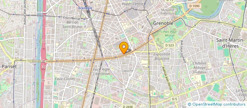 localisation de l'entreprise SCI KOALA à GRENOBLE