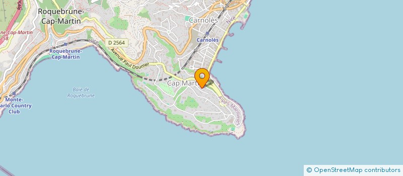 localisation de l'entreprise SCI KOALA à ROQUEBRUNE-CAP-MARTIN