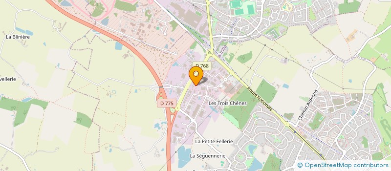 localisation de l'entreprise SCI KOALA à AVRILLE