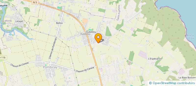 localisation de l'entreprise SCI KOALA à SAINT-FRANCOIS