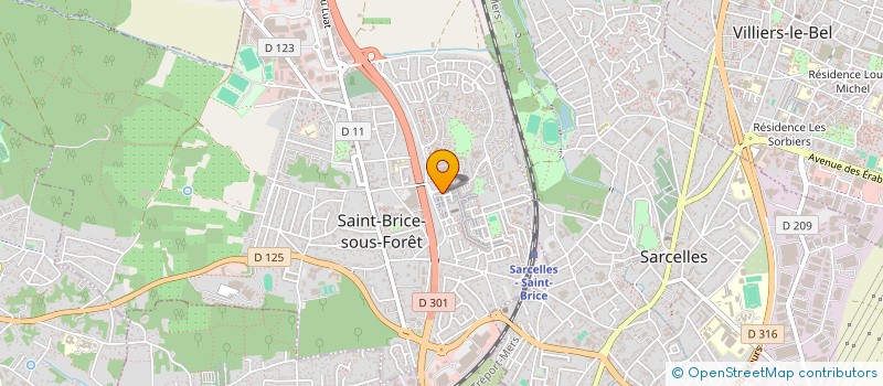 localisation de l'entreprise SCI KOALA à SAINT-BRICE-SOUS-FORET