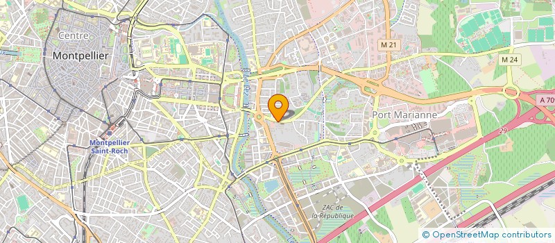 localisation de l'entreprise SCI KOALADOUTCHKA à MONTPELLIER