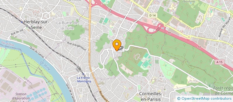 localisation de l'entreprise SCI KOB à MONTIGNY-LES-CORMEILLES