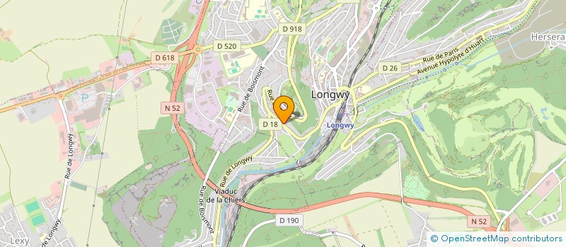 localisation de l'entreprise SCI KOBE à LONGWY