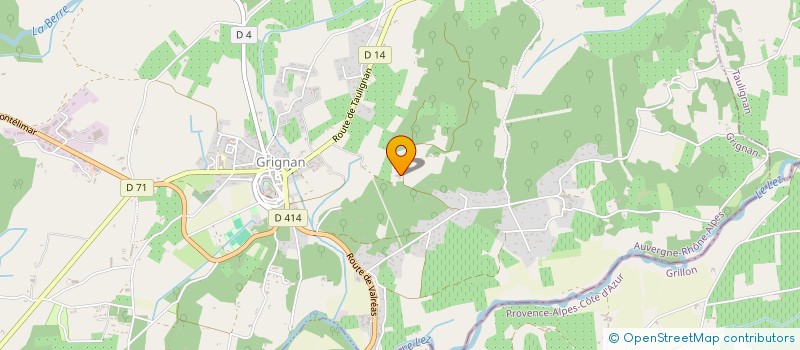 localisation de l'entreprise SCI KOBE  GRIGNAN