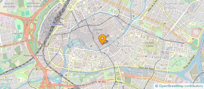localisation de l'entreprise SCI KOBUS à STRASBOURG