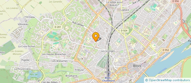 localisation de l'entreprise SCI KOC  BLOIS