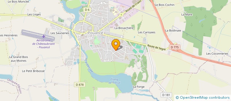 localisation de l'entreprise SCI KOC ET FILS à OMBREE D'ANJOU