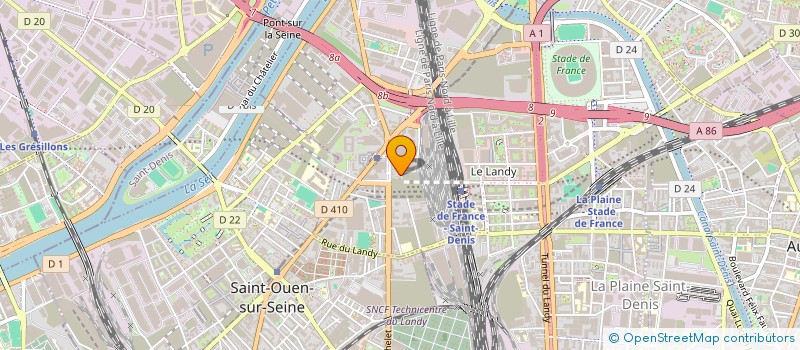 localisation de l'entreprise SCI KOCEILLA à SAINT-DENIS
