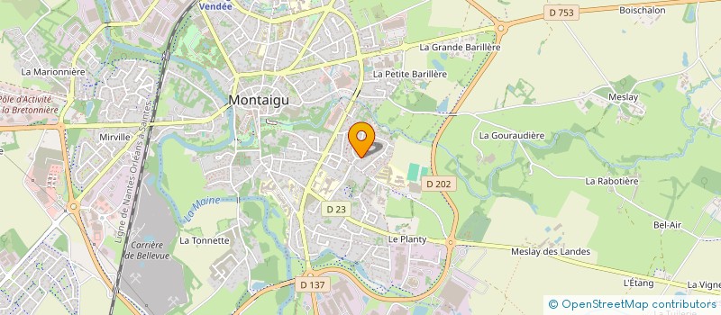 localisation de l'entreprise SCI KOCHISAR à MONTAIGU-VENDEE