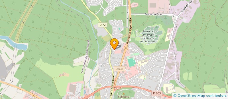 localisation de l'entreprise SCI KOCHSKI  SAINT-AVOLD