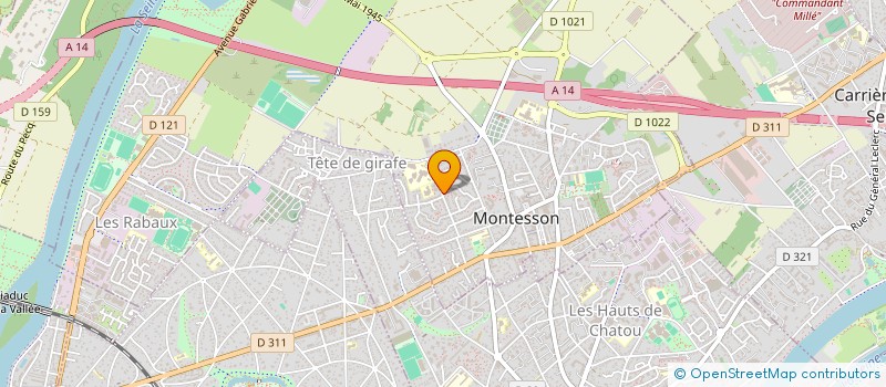 localisation de l'entreprise SCI KOCI  MONTESSON