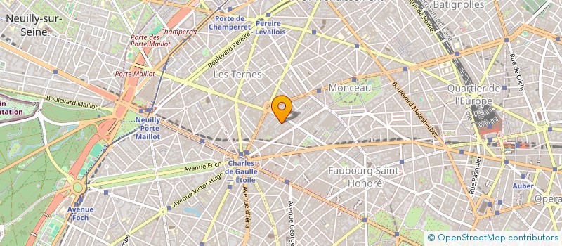 localisation de l'entreprise SCI KODA à NEUILLY-SUR-SEINE